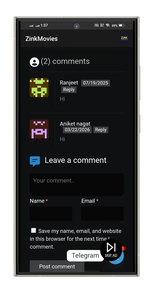 Zinkmovies APK Download v7.1 Watch Movies on Andriod 2026 7 svg%3E